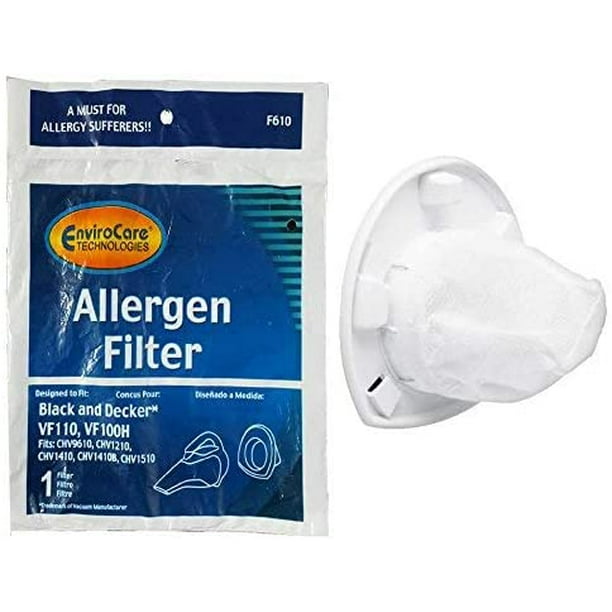 Black and Decker VF110, VF110H Vacuum Cleaner Dust Buster Filter