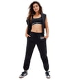 thumbnail image 1 of Pantalones Joggers de Forro Polar con Logo para Mujer GAP, Negro XXL, 1 of 2