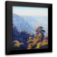 thumbnail image 1 of Gercken, Graham 12x14 Black Modern Framed Museum Art Print Titled - The Jamison Valley, 1 of 5
