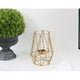 thumbnail image 4 of Candelero Geométrico en 3D candeliere con Decoración con la lámpara de Oro l, 4 of 5