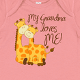 thumbnail image 4 of Inktastic My Grandma Loves Me Boys or Girls Baby Bodysuit, 4 of 5