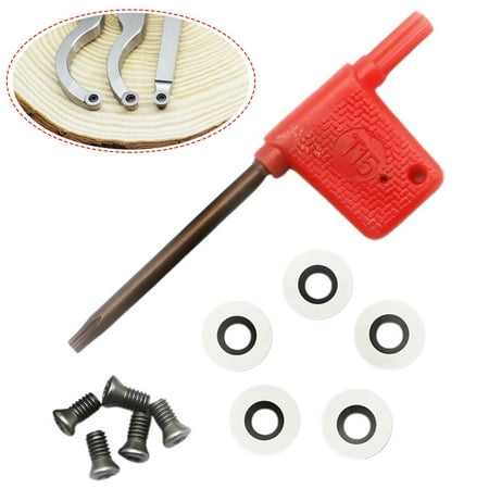 

RANMEI Round Carbide Blades Blades Cutters Finisher Hollower Inserts Lathe Planer