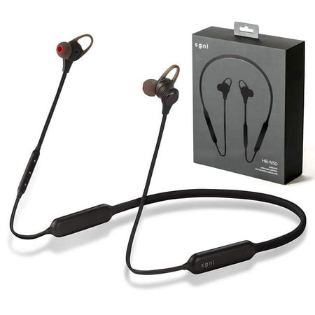 SGNL HB-N50 Bluetooth Headphones Earbuds - Active Noise Cancelling & Open Ear Control Switch Options Earphones | Wireless Up to 13 Hours Playback | Dual Pairing | Best Hi-Fi Sound | Waterproof (Best Rated Earphones 2019)