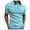 Light Blue, variant on Sngxgn Men's Classic Fit Short Sleeve Polo Shirt(Black,XXL)