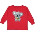 thumbnail image 3 of Inktastic Cute Koala Bear Boys or Girls Long Sleeve Toddler T-Shirt, 3 of 5
