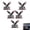 5pcs, variant on USA Faith Family Freedom Metal Emblem 3PCS – Eagle Patriotic Car Decal for Truck SUV Motorcycle Exterior Decor Use