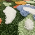 thumbnail image 2 of Bonita alfombra de musgo para sala de estar, decoración del hogar con musgo colorido, alfombras lavables antideslizantes para dormitorio, baño, lavadero-60*90cm, 2 of 5