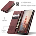 thumbnail image 4 of CaseMe Leather for Samsung Galaxy S23 FE 5G Case, Flip Wallet Leather Case with Card Holder Magnetic Closure Shockproof Kickstand Protective Phone Cases Cover for Samsung Galaxy S23 FE 5G 6.4-inch, 4 of 12