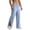 2-Blue, variant on Casual Pants for Men After Leg Postoperative Outfit Elastic Waisted Wide Leg Sweatpants 2 Side Zippers Full Open down Soft Cozy Men's Trousers 7-Black L
