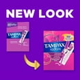 thumbnail image 2 of Tampax Radiant Tampons with LeakGuard Braid, Super Plus Absorbency, 28 Count, 2 of 12