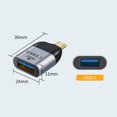 thumbnail image 3 of Adaptador Tipo C Adaptador USB C Tipo-C Macho a USB 3.1 Hembra 10GB Convertidor para Samsung iPad, 3 of 6