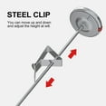 thumbnail image 4 of 2 Pcs Stainless Steel Temperature Gauge for Fryer with Durable Clip and Precise Readings, 4 of 9