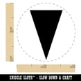 thumbnail image 2 of Solid Pennant Triangle Flag Rubber Stamp for Scrapbooking Crafting Stamping - Mini 1/2 Inch, 2 of 7