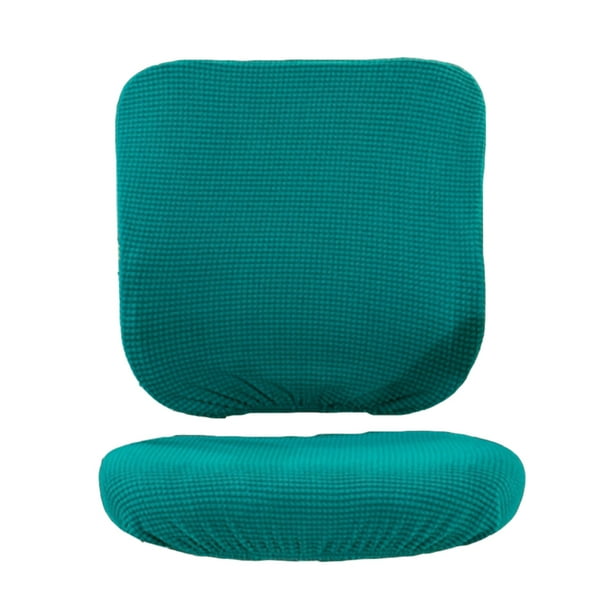 Cubiertas para Sils de Oficina con Forro Suave y Removible - Azul Sunnimix Funda para silla de ordenador de oficina