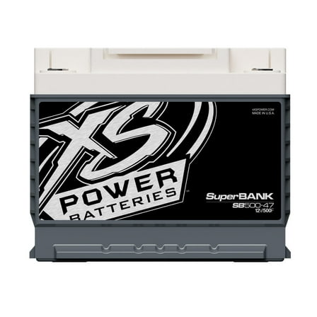 XS Power Batteries 12V Super Bank Capacitor Modules - M6 Terminal Bolts Included 10000 Max Amps