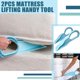 thumbnail image 4 of Levantador de colchones Herramienta práctica para hacer y levantar camas ergonómicas Alivia el dolor de espalda (2 piezas) Botao, 4 of 5
