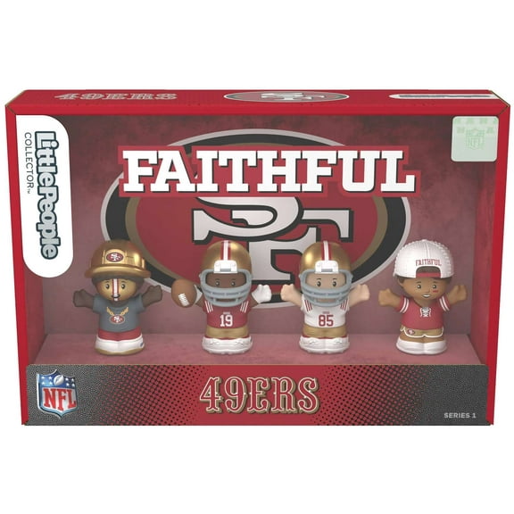 Fisher-Price Little People San Francisco 49ers NFL Little People Collector Figure Set