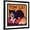 Black Frame, variant on Art.com Tom Cat Brand - Orosi, California - Citrus Crate Label Art Print by Lantern Press, 16" x 16"
