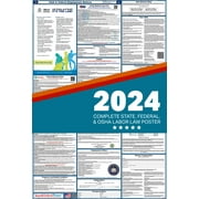 2024 Utah State and Federal Labor Law Poster (Laminated)