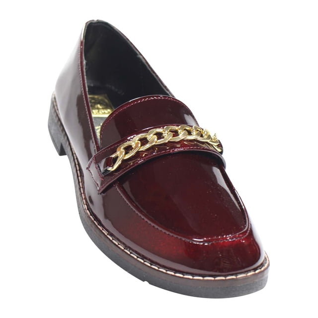 MOCASIN CASUAL LEON MUJER VINO CHAROL 631