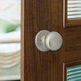 thumbnail image 4 of Design House Cambridge Interior Dummy Door Knob, Satin Nickel, 4 of 16