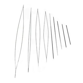  EXCEART 10pcs Beading Needle Stainless Bead Needles Collapsible  Eye Needles Beads for Bracelets Bead Spinner Needles Beading Embroidery  Needles DIY Tools Alloy Arc Bracelet Beads to Rotate : Arts, Crafts 