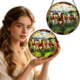 thumbnail image 4 of Acrylic Jigsaw Puzzle Suncatcher Window Hanging, 7.87 Inch Sun Catcher Puzzle Garden Decoration for Women Men Mom Birthday Gift Home Decor, 4 of 9