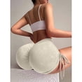 thumbnail image 3 of Seamless High-Waist Butt-Lifting Sports Shorts With Side Drawstring 2-Pack Multicolor-3, 3 of 4