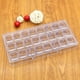 thumbnail image 3 of HAPYLY Molde para hacer chocolate con forma de corrugado cilíndrico de 24 rejillas, molde para hacer chocolate de policarbonato transparente, 3 of 6