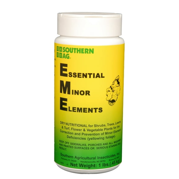 Essential Minor Elements - Soil Conditioner for Prevention of Element Deficiencies - 1 lb Bottle by Southern Ag