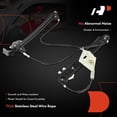 thumbnail image 4 of A-Premium Power Window Regulator Without Motor Replacement for BMW E82 E88 128i 135i 2008-2013 51337165595 Front Driver Side, 4 of 8