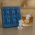 thumbnail image 4 of Racing Car Jello Molds Silicone 6 Cavity 3D Car Themed Chocolate Mold Ice Cube Tray DIY Baking Tool for Kids Chocolate Cake Dessert Candy Mousse Pastry Cupcake Topper, 4 of 5