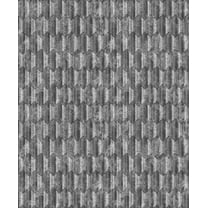 Decorline Kendall Silver Geometric Wallpaper, 21-in by 33-ft, 57.8 sq. ft