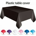thumbnail image 3 of LAMIRO Rectangle Vinyl Tablecloth,Large Plastic Rectangle Table Cover,Heavy Duty Oil Proof Spill Proof Plastic Table Cloth,Wipe Clean PVC Table Cover for Spring Indoor and Outdoor Use, 3 of 7