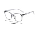thumbnail image 5 of Fvsianol Anti blue Light Spectacles Blue Light Filter Glasses Blue Light Blocking Glasses Unisex Large Frame Clear View Strong Hinge Transparent with Brim Eye Protection Clear Bluelight, 5 of 8