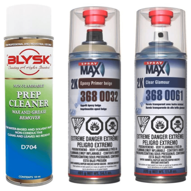 Blysk Bundle Spray Max 2K Epoxy Primer Beige for All Problematic