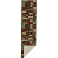 thumbnail image 2 of Ottomanson Ottohome Collection Non-Slip Rubberback Boxes Design Indoor Rug, 2 of 7