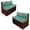 Sunflower Print 03, variant on XYZCANDO Sunflower Print 2 Sets RV Dinette Cushion Covers Comfortable Slipcover Stretch 2 Seat Sofa Chair Cover Furniture Easy to Install for RV Camper Car Bench 2 Backrest Covers & 2 Bench Covers