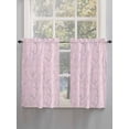 thumbnail image 5 of Pink Branches 2 Panel Kitchen Curtains for Windows, Vintage Art Farmhouse Bathroom Privacy Curtain, Home Décor Window Treatment for Bedroom/Living Room 55"x45", 5 of 6
