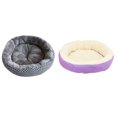 thumbnail image 1 of Coussin pour Animaux de Compagnie Lit d'Hiver en Peluche Nid Doux pour Animaux de Compagnie Canapé Chenil Animal Tapis Rond Intérieur, 1 of 3