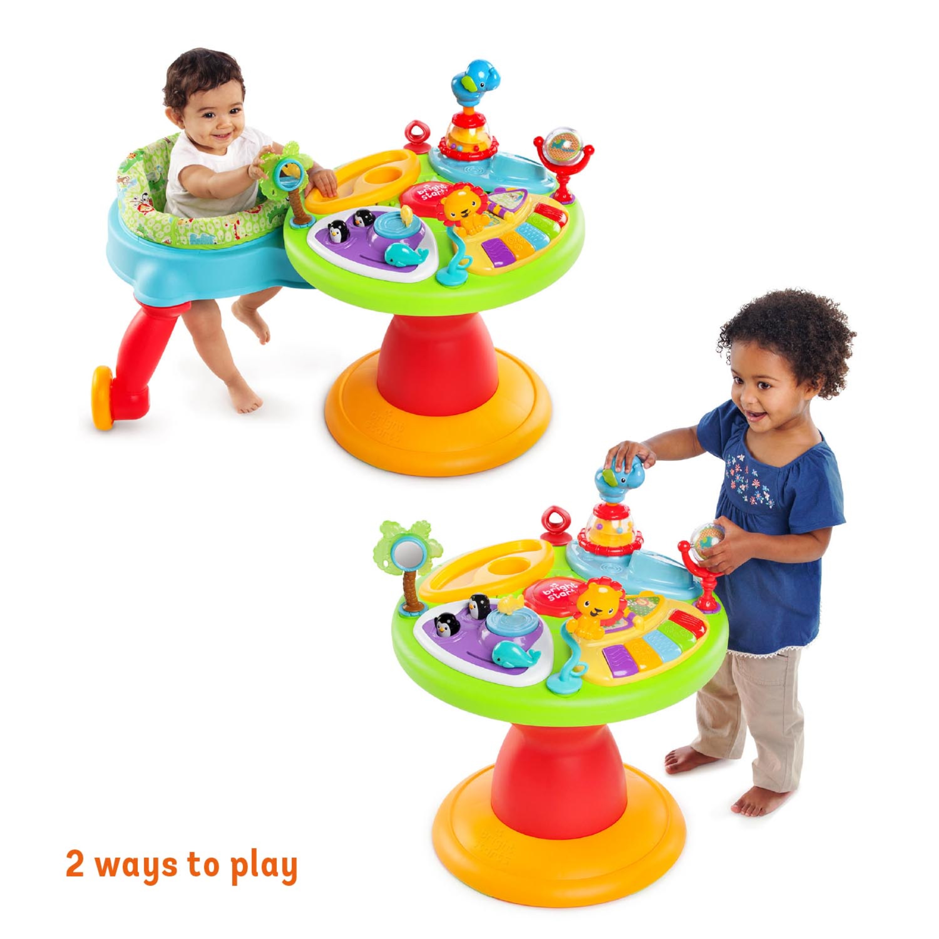 Bright Starts 3-in-1 Around We Go Activity Center, Ages 6 months + - image 3 of 7