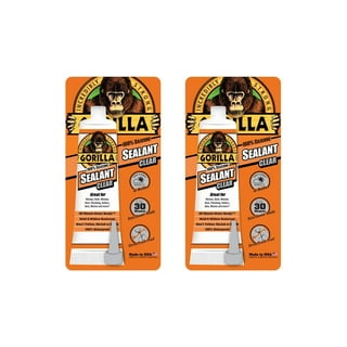 Gorilla Waterproof Patch & Seal Rubberized Sealant Spray, Crystal Clear, 14oz (Pack of 2) 2 - Pack