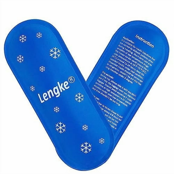 SUNMON TSA Approved Ice packs - Insulin Cooler Travel Case Ice packs for Medications Refrigerated2 Pcs