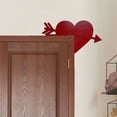 thumbnail image 5 of Valentine's Day Door Topper, Cute Door Corner Decorations for Farmhouse Living Room Corner Valentine's Day Indoor Outdoor Table Props Wall Window Decoration, 5 of 5