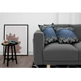 thumbnail image 3 of Ambesonne Victorian Throw Pillow Cover 2 Pack, Gothic Iron Ornament, 24", Dark Blue Grey, 3 of 5