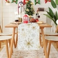 thumbnail image 4 of Christmas Table Runner Xmas Snowflakes Dining Table Farmhouse Christmas Decorations Winter Table Runner Indoor Home Decor 13x72 Inch, 4 of 8