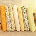 thumbnail image 1 of Lefu Series 7 pieces Assorted Pre-Cut Thick Tabby Bundle Charm Cotton Quilt Fabric, 1 of 7