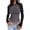D95/Grey, variant on Afdoent Womens T Shirts Long Sleeve Tshirts Slim Fit Stretchy Color Block Slightly Cropped Tops Fashion Clothing