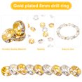 thumbnail image 4 of MasteelfCA 600pcs Spacer Beads Jewelry Making Beads Bracelet Spacer Beads Rhinestone Beads Craft Accessories, 4 of 8