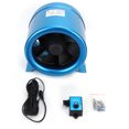 thumbnail image 1 of 8in Adjustable Speed Controller Duct Fan for Hotels Rooms 75W 3800 RPM 1205m H 710CFM AC220V, 1 of 14